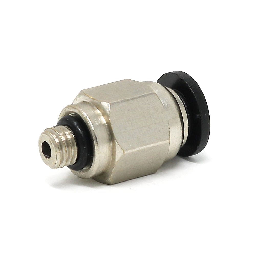 PC4 - M5 - PTFE coupling - for 4mm OD Tube - Sold Individually - PC-4-M5-400-BK - DREMC STORE 3D Printing Supplies