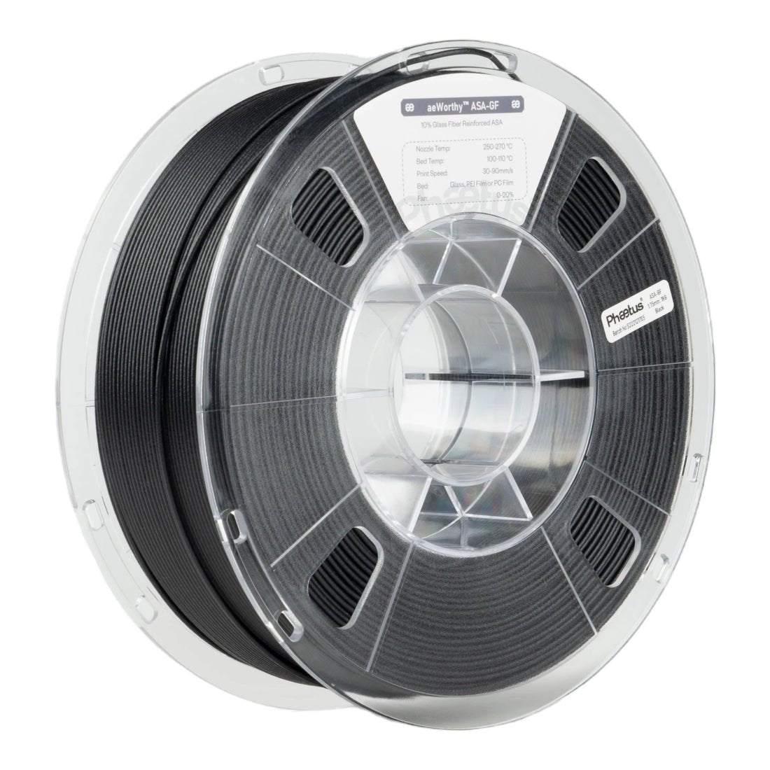 Phaetus aeWorthy™ ASA GF Filament 1kg - Black - 6973090163396 - DREMC STORE