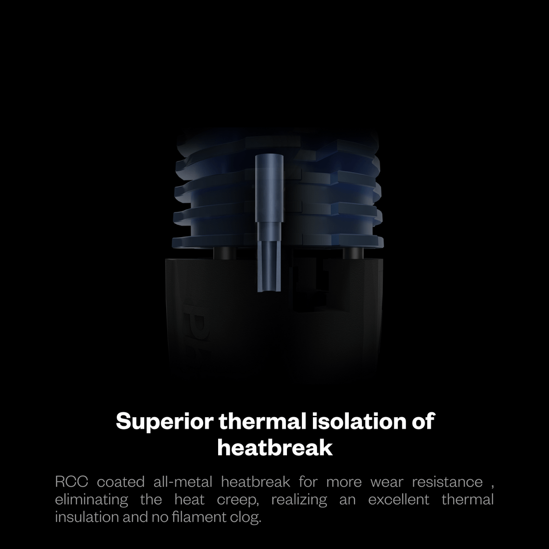 Phaetus Rapido Hotend 2F - UHF w/ PT1000 Thermistor - Black - 6973090164652 - DREMC STORE