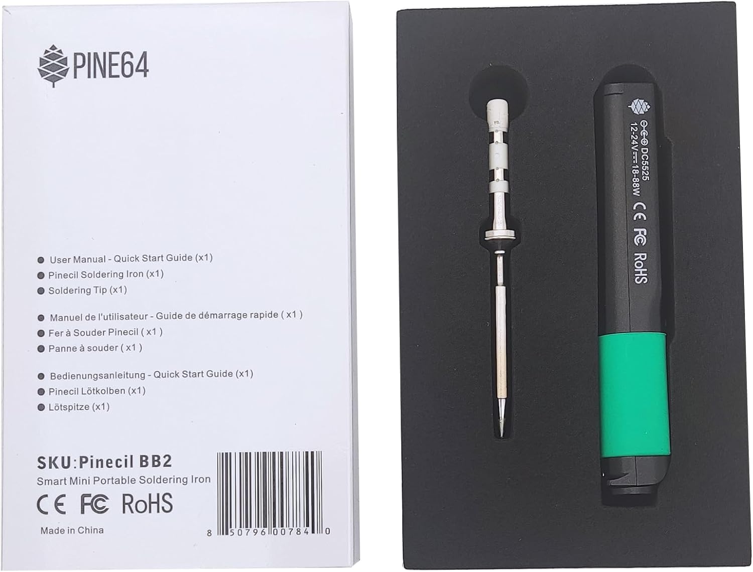 PINECIL – Smart Mini Portable Soldering Iron (Version 2) - PINECIL - BB2 - DREMC STORE