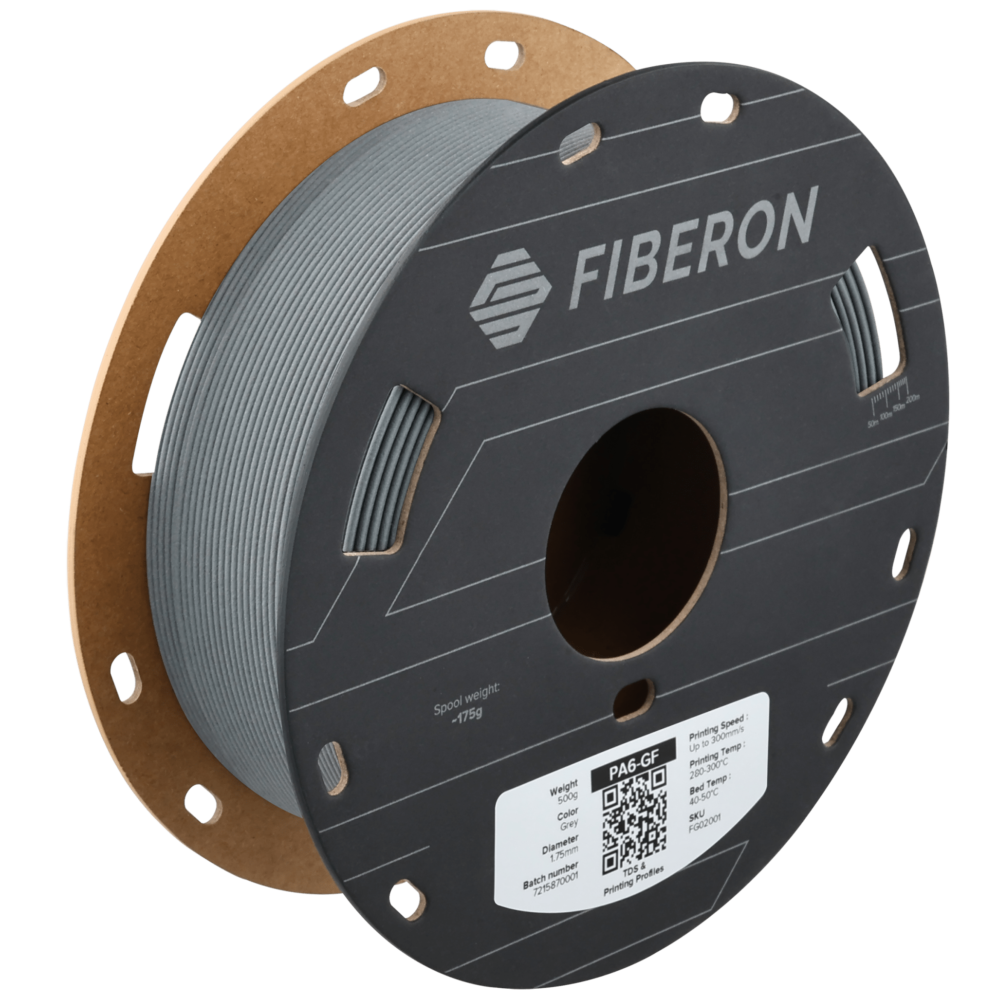 Polymaker Fiberon™ PA6 - GF25 500g 1.75mm (Formerly PolyMide™ PA6 - GF) - FG02001 - DREMC STORE