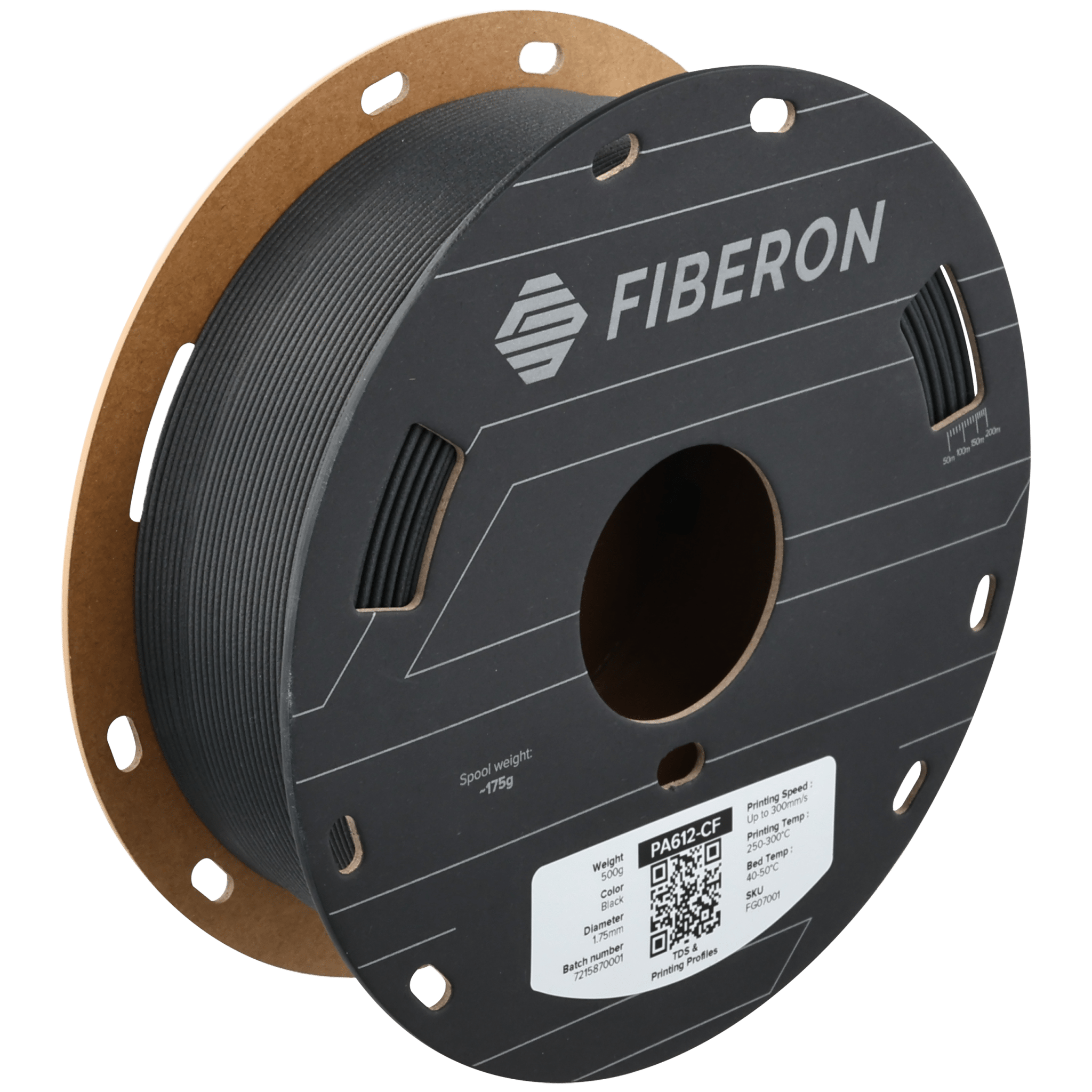 Polymaker Fiberon PA612 - CF15 Nylon 500g 1.75mm (aka PolyMide) - FG07001 - DREMC STORE