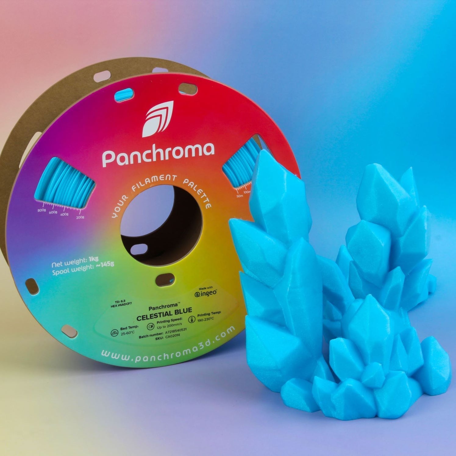 Polymaker Panchroma™ Celestial PLA - Celestial Blue - CA02014 - DREMC STORE