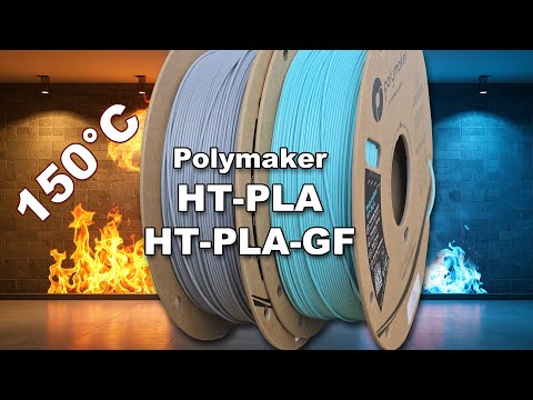 Polymaker HT-PLA vs HT PLA GF Comparison Video by MyTechFun