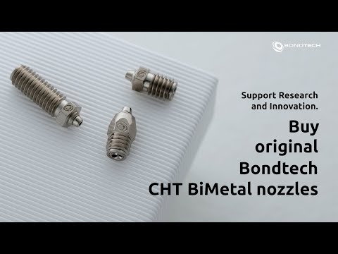 Advertising clip for Bondtech CHT Bi-Metal nozzles