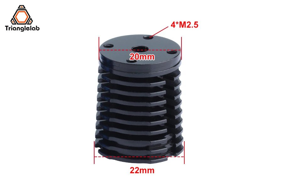 Rapido V1 Hotend Heat Sinks Spares - TL - RAPIDO - HS1 - DREMC STORE