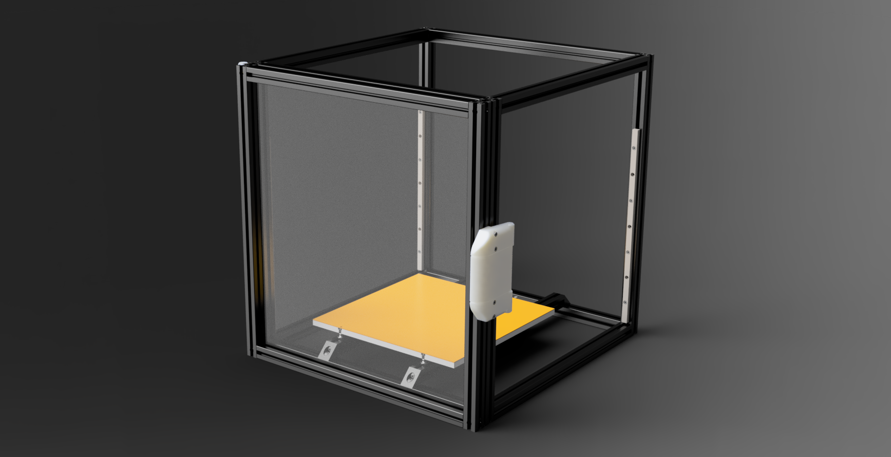 Voron Trident Clicky-Clack Fridge Door With Panel