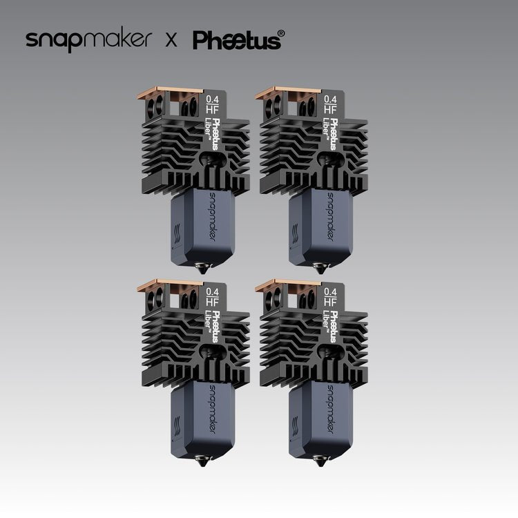 Snapmaker × Phaetus Liber High Flow Hotend for U1 - 4 Pack (0.4mm) - 6973090166632 - DREMC STORE 3D Printing Supplies