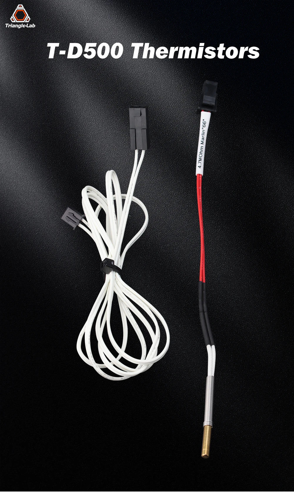 T - D500 High Temperature Thermistor sensor for V6 / Volcano (500℃) - 4000907614466 - DREMC STORE