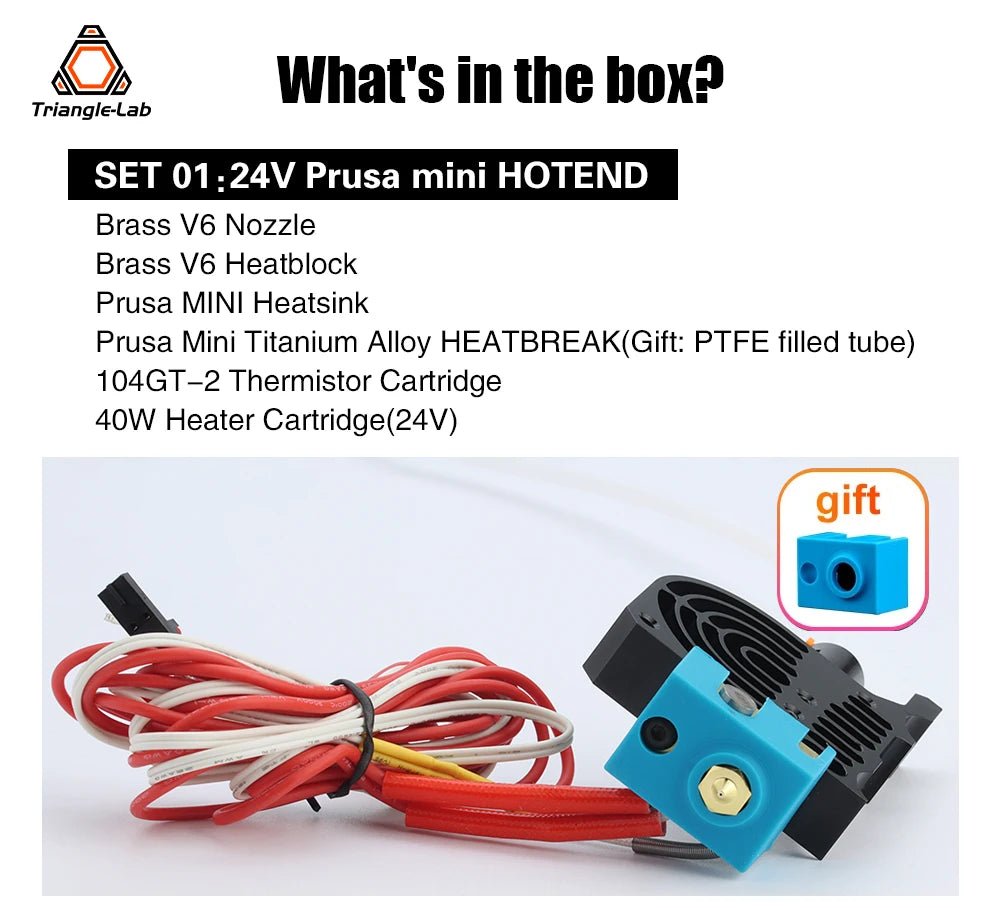 Trianglelab Pursa Mini Pre - assambled for Pursa Mini comptaible - TL - MINIHOTEND - 24V - DREMC STORE