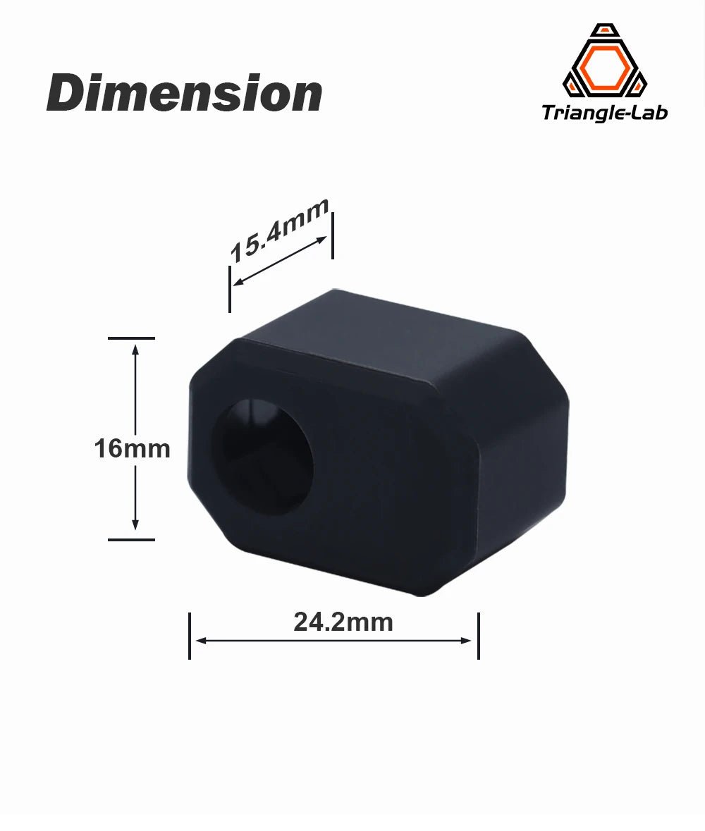 trianglelab Silicone Socks for Prusa MK4 Heater Block (1pc) - TL - MK4 - SOCK - DREMC STORE