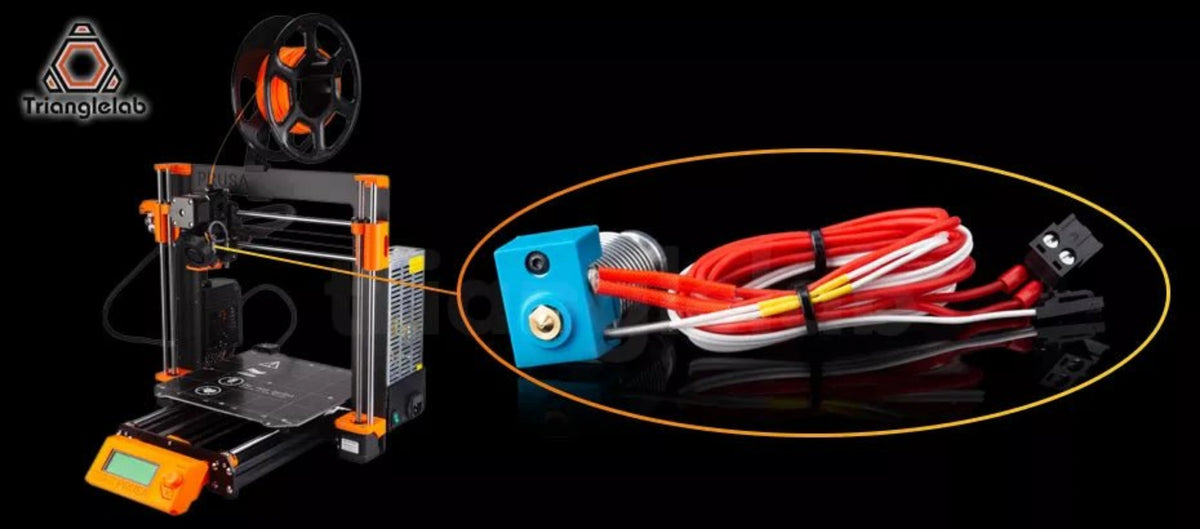Trianglelab V6 Hotend comptaible for PRUSA i3 MK3 MK3S comptaible - Hotend Kit - TL - V6HOTEND - 24V - KIT - DREMC STORE