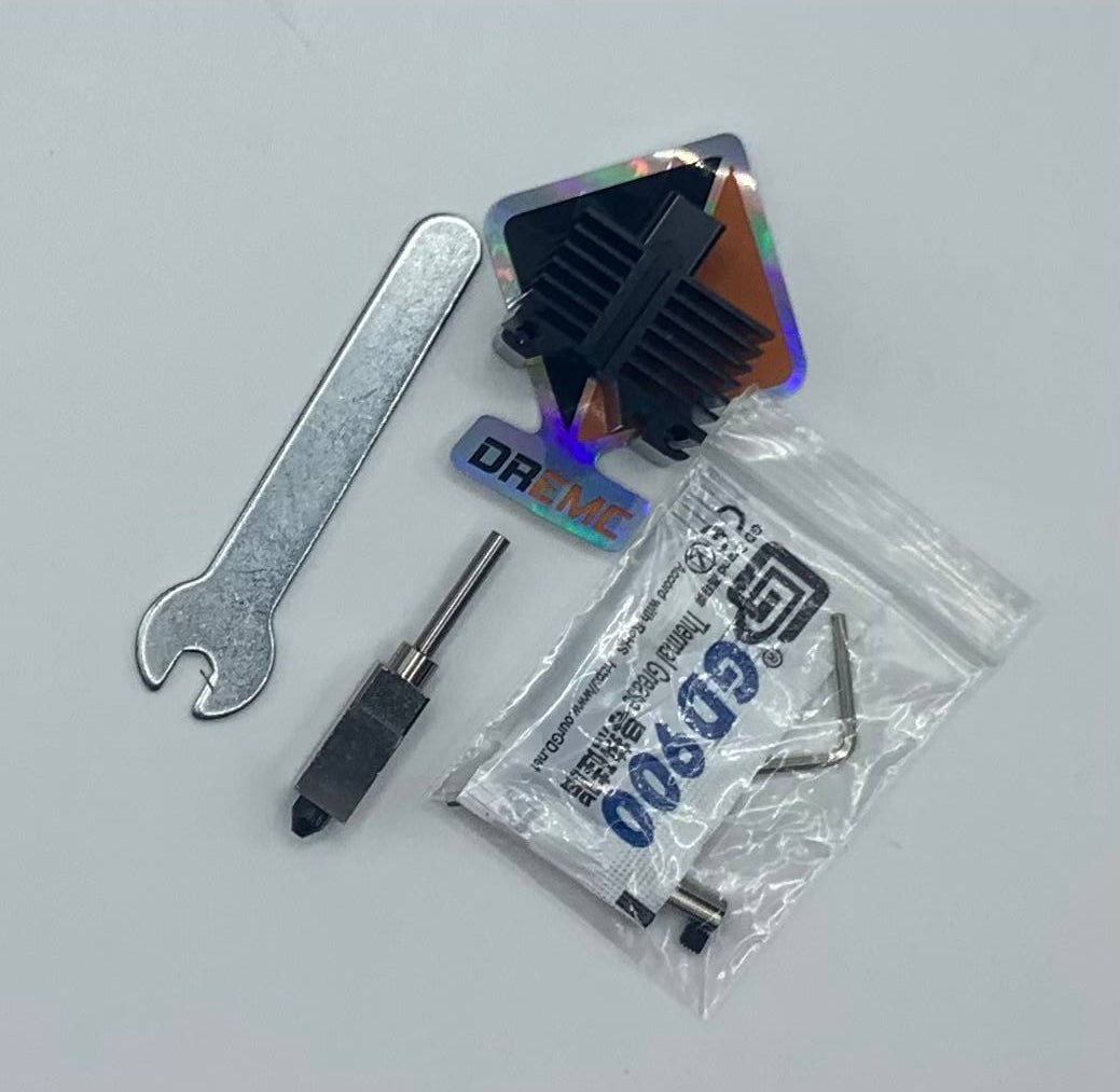 TZ1.0 Bambu Labs Hotend Upgrade - For Bambu Labs X1 / P1P Comptaible - Pre - assembled - 0.4mm - BM - HHA - 04 - DREMC STORE