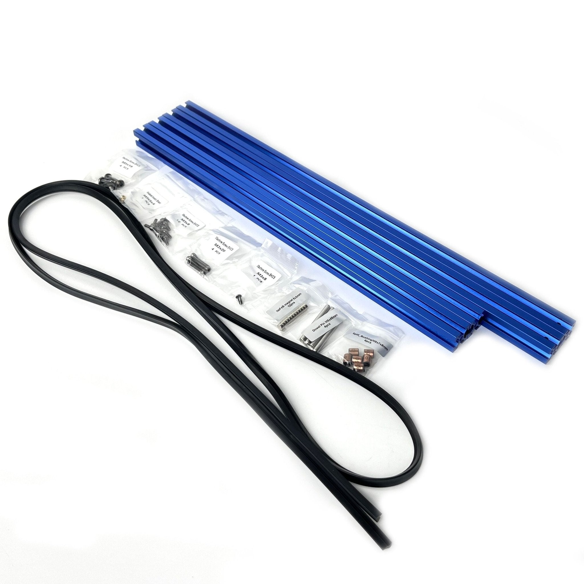 Voron Trident Clicky - Clack Fridge Door With Panel - 250 - LDO - CCD - VTD - 250CB - BLUE - DREMC STORE