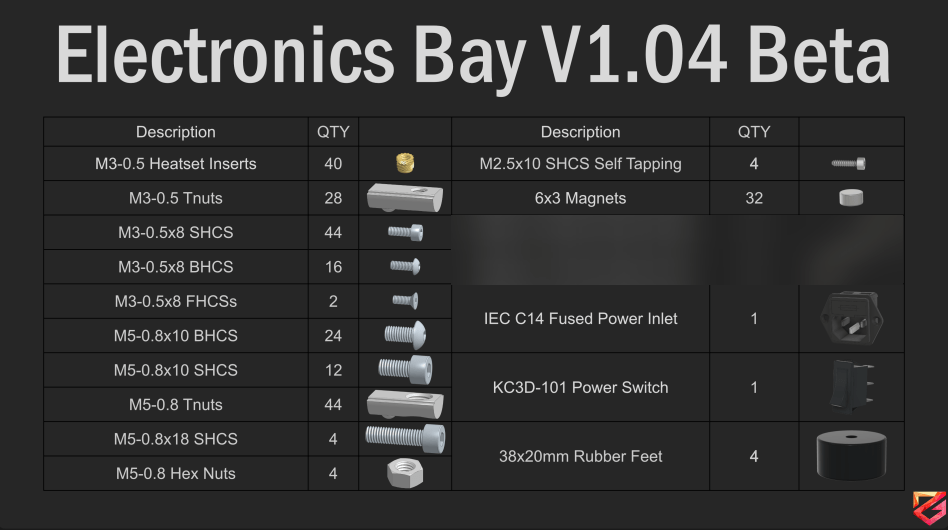 Zero G Mercury Electronics Bay 1.04 Beta Hardware Kit - DR - ZEROELECT - 1.04 - BETA - DREMC STORE