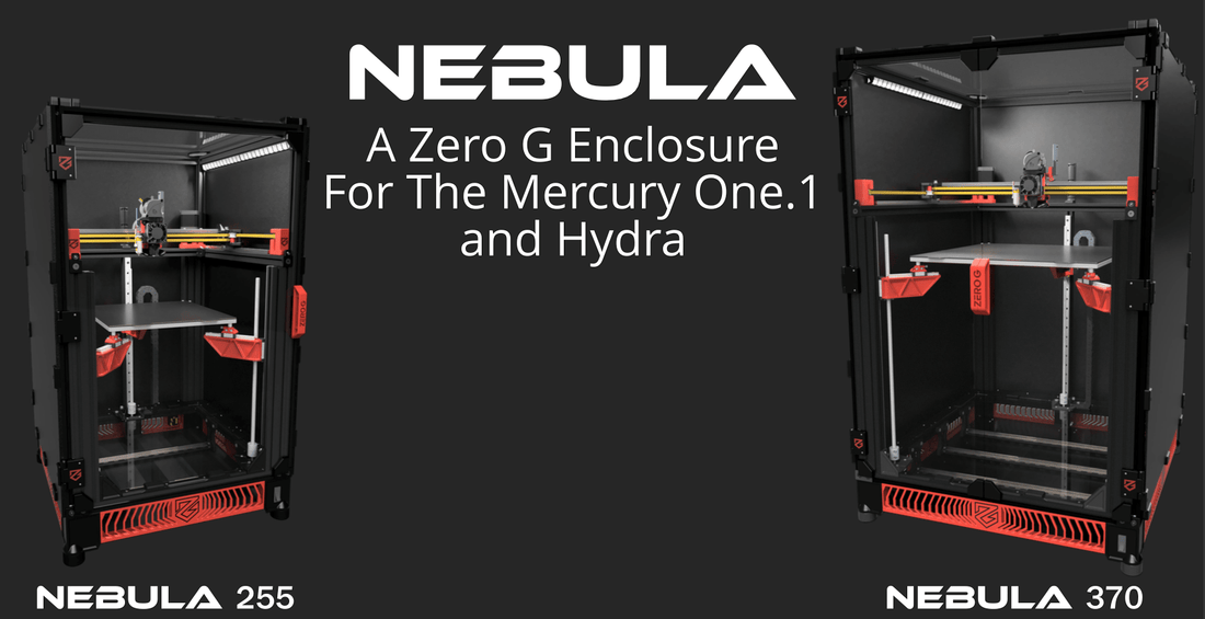 Zero G Mercury Nebula Frames by LDO - Ender 5 Plus (377/400 build area) - LDO - ZEROG - NEBULA - 5PLUS - BLK - DREMC STORE