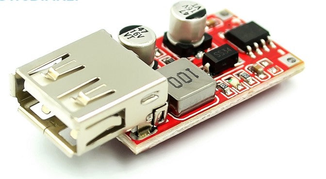 6-20V to 5V USB Step Down Module DC-DC Converter USB Type A Female