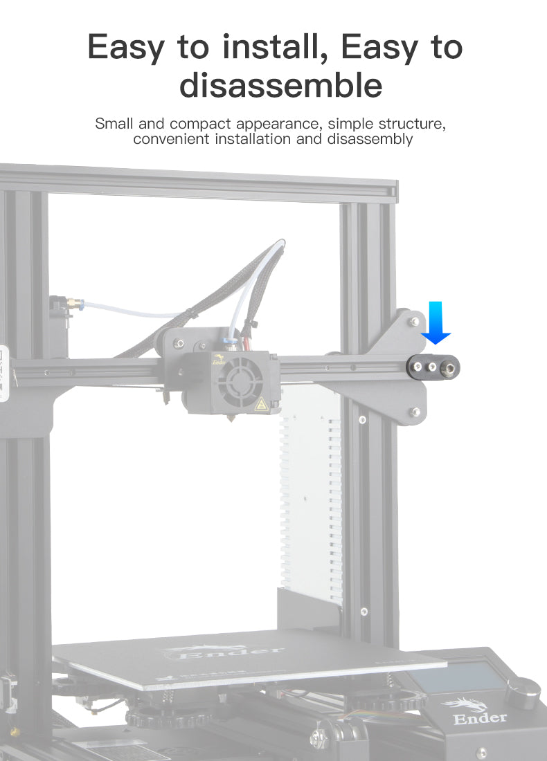 X Axis Passive Pulley Block Kit For Ender 3 / 5 / CR - X