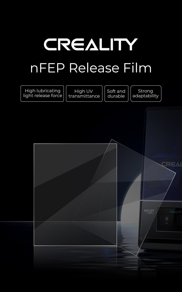 1pc Release Film nFEP 297*210*0.15mm for Creality Halot SKY, LD-006 / Elegoo Saturn / ANYCUBIC Mono X / Flashforge Foto 8.9 - Title - 4004080012 - DREMC STORE