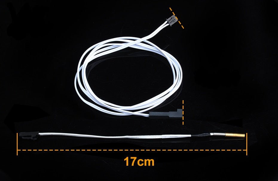3950 100K Cartridge Style thermistor 1.5 / 2M DrHotSwap HotSwappable For Creality Printers - None - 35989161 - DREMC STORE