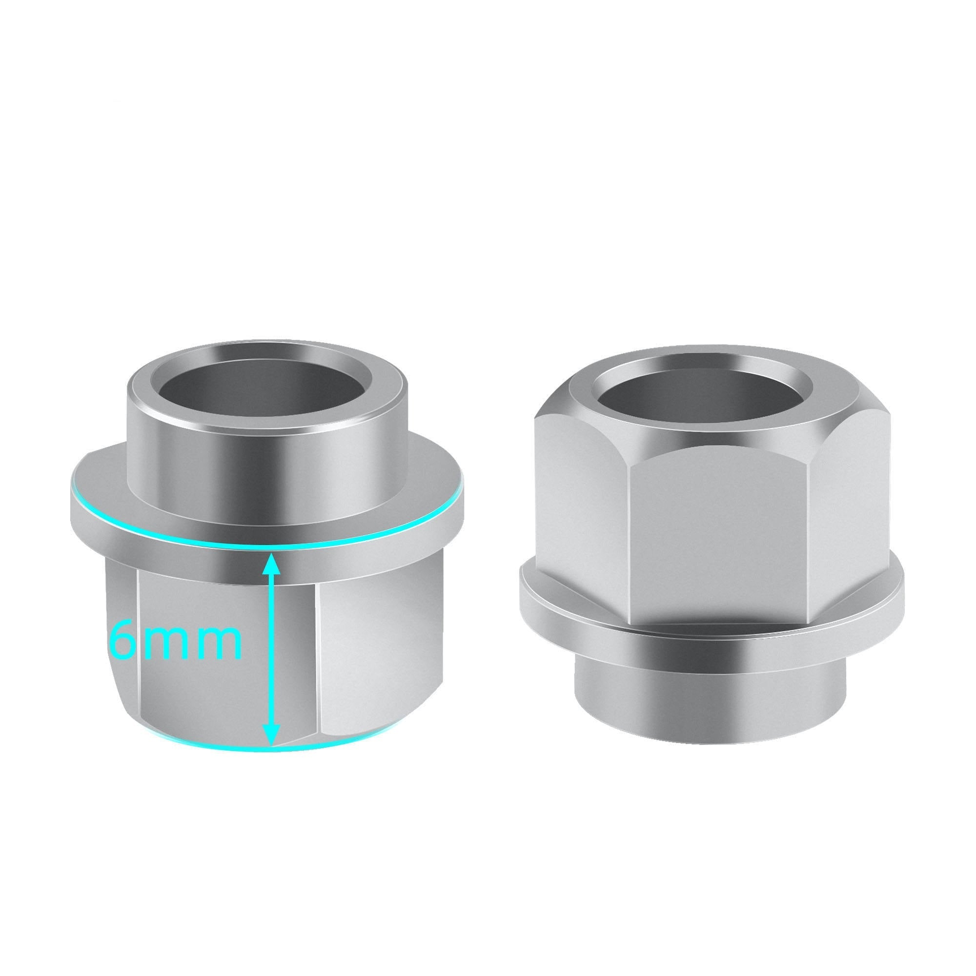 3D Printer Eccentric Column V - groove Hex Nut (2pc) - NUT - EC - 06 - DREMC STORE