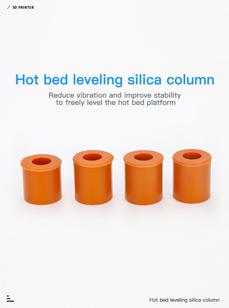 4Pc Bed Silicone Leveling Column Spacers for Ender 3 and CR 10 Series - 24954537 - DREMC STORE