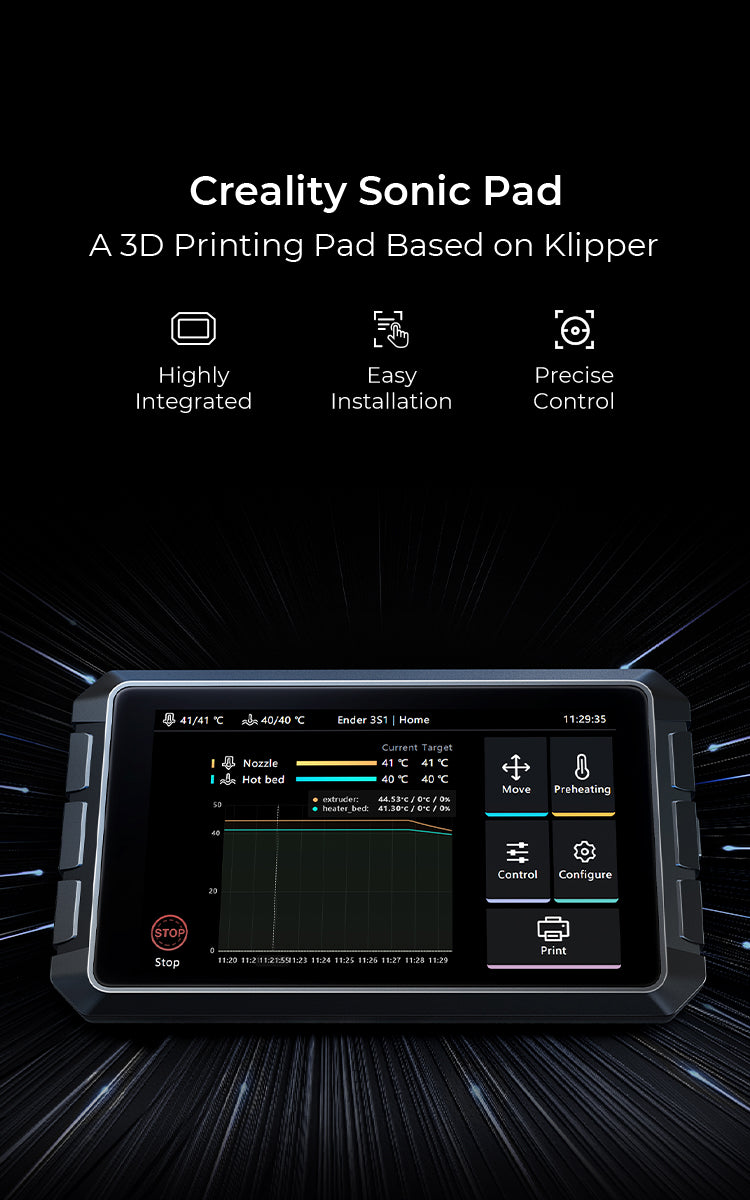 Creality Sonic Pad - Klipper Display/Controller Touch Screen