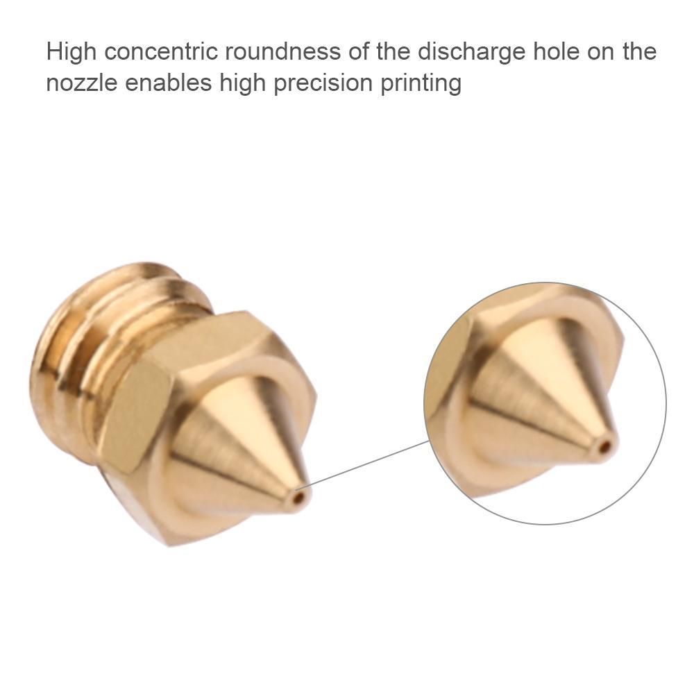 5pc CR - X Brass Nozzle 0.4mm - 4004020045 - DREMC STORE