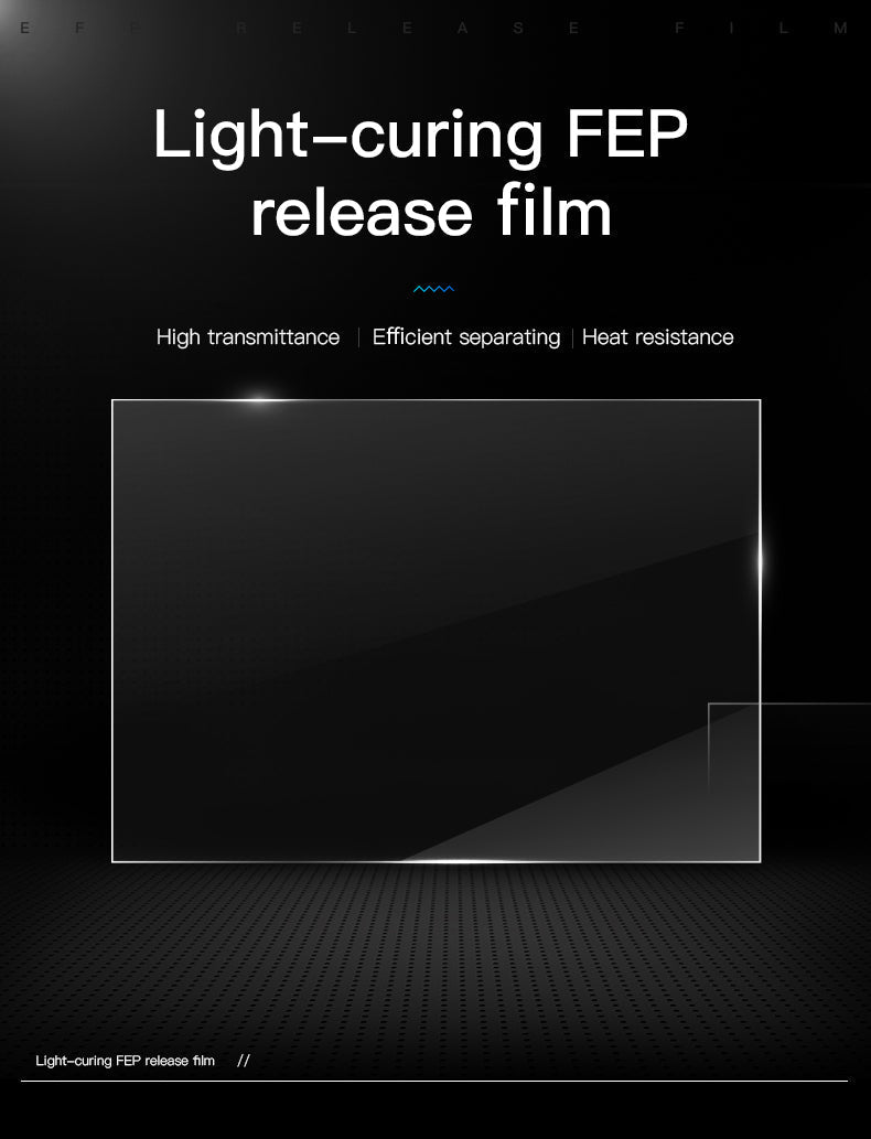 5pc Release Film FEP 260*200*0.15mm for Creality Halot SKY, LD-006 / Elegoo Saturn / ANYCUBIC Mono X / Flashforge Foto 8.9