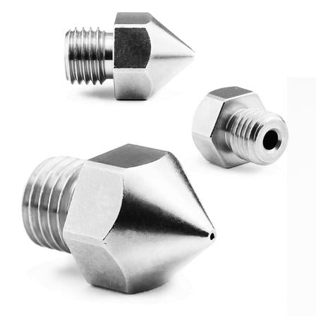 Micro Swiss Plated Wear Resistant Nozzle for Creality CR-10S Pro/CR-10 MAX (M6x.75mm Threads)