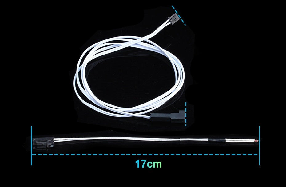 3950 100K Bean Style Thermistor 1.5M / 2M DRHOTSWAP HOTSWAPABLE For Creality Printers