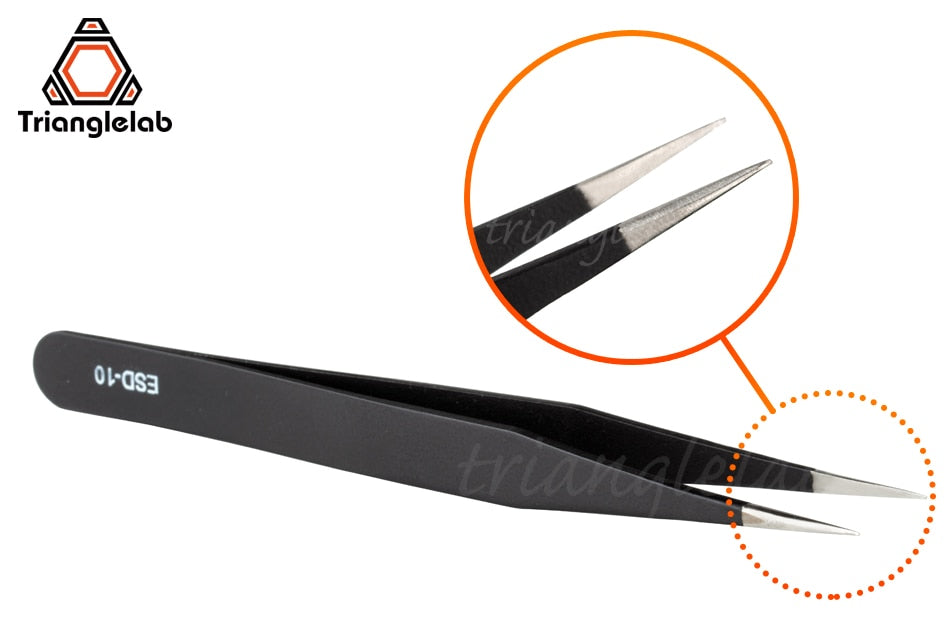 Curved/Straight Stainless Steel Tweezer