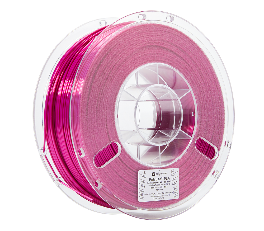 PolyMaker PolyLite Silk PLA 1.75mm Filament 1kg