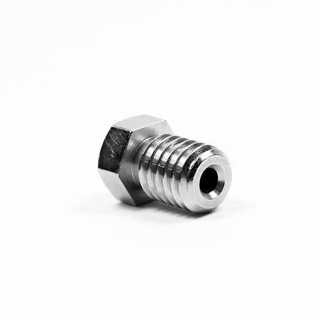 Micro Swiss Brass Plated Wear Resistant Nozzle for V6 RepRap - M6 Thread 1.75mm