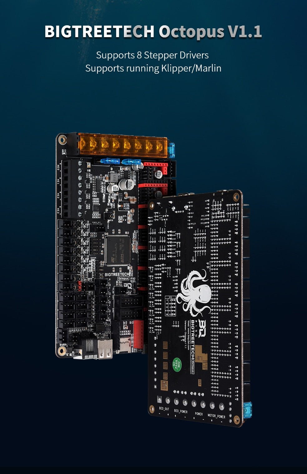 Bigtreetech Octopus V1.1 STM32F446 - 1020000286 - DREMC STORE