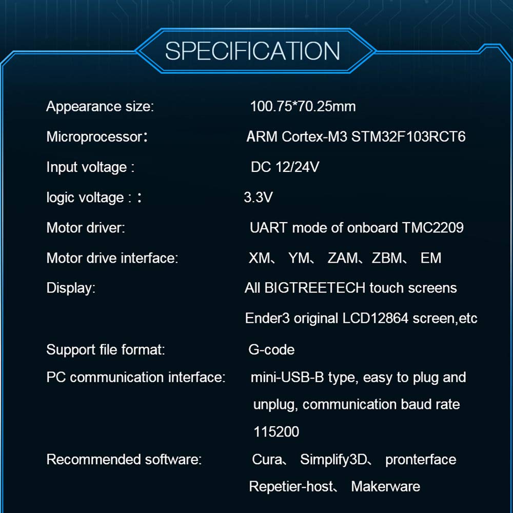 BIGTREETECH SKR MINI E3 V2.0 32 Bit TMC2209 Motherboard for Ender 3 - ZZB000534 - DREMC STORE