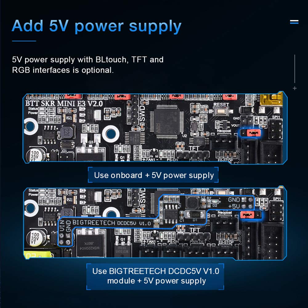 BIGTREETECH SKR MINI E3 V2.0 32 Bit TMC2209 Motherboard for Ender 3 - ZZB000534 - DREMC STORE