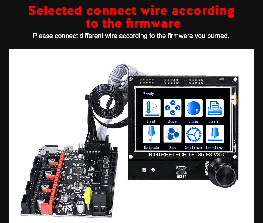 Bigtreetech TFT35 E3 V3.0.1 for SKR Mini E3, SKR V1.4 Turbo - 1040000020 - DREMC STORE