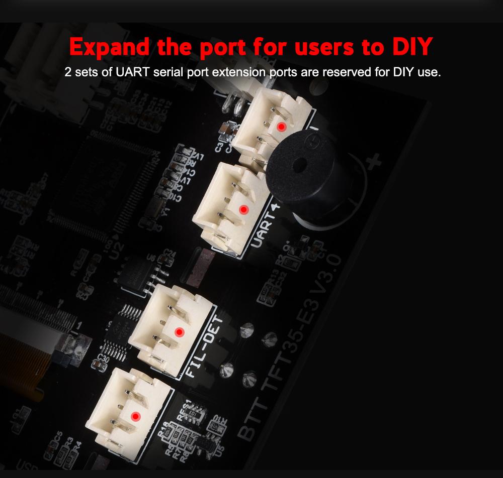 Bigtreetech TFT35 E3 V3.0.1 for SKR Mini E3, SKR V1.4 Turbo - 1040000020 - DREMC STORE