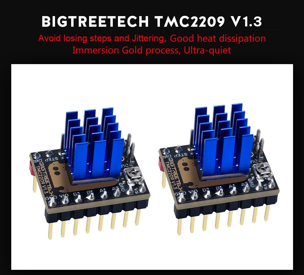 Bigtreetech TMC2209 V1.3 Stepper Motor Driver - 1x - 1040000053 - DREMC STORE