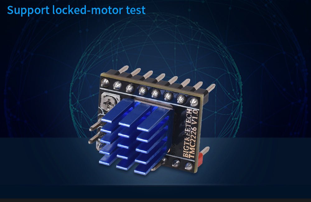 BIGTREETECH TMC2226 V1.0 Stepper Motor Driver - Silent - For SKR V1.3/V1.4 Turbo - 1x - ZZB000415 - DREMC STORE