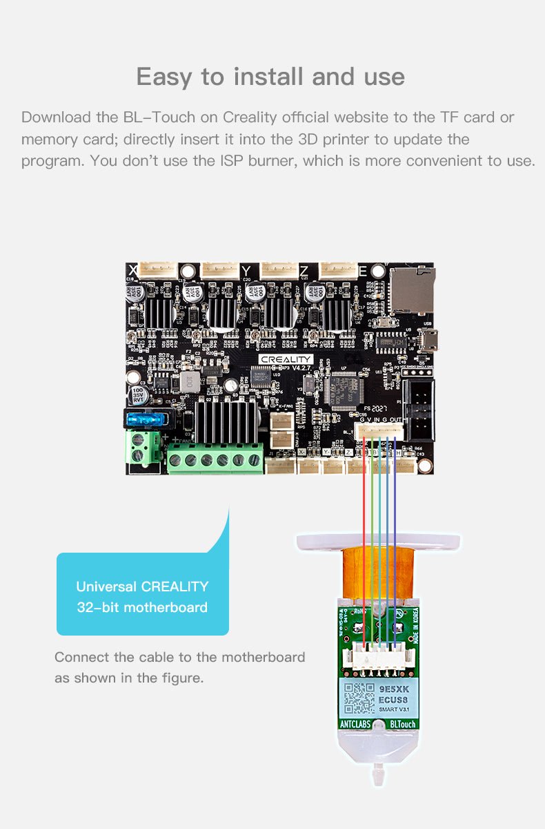 BL Touch Auto Bed Leveling Sensor For CR/Ender Series - Standard Kit - 4001010007 - DREMC STORE