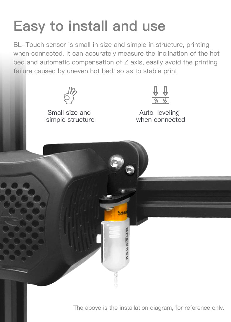 BL Touch Auto Bed Leveling Sensor For CR/Ender Series - Standard Kit - 4001010007 - DREMC STORE