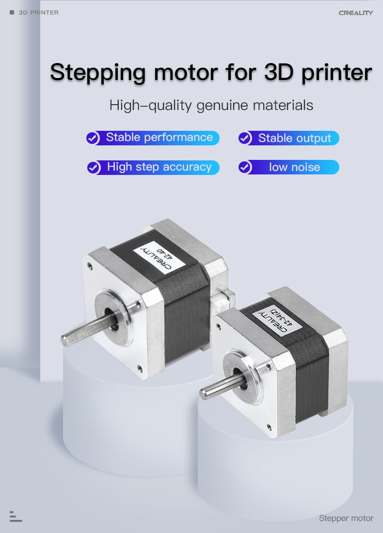 Creality 42 - 40 Stepper Motor for Ender 3 Series/ CR 10 Series - Stock - 4004100023 - DREMC STORE