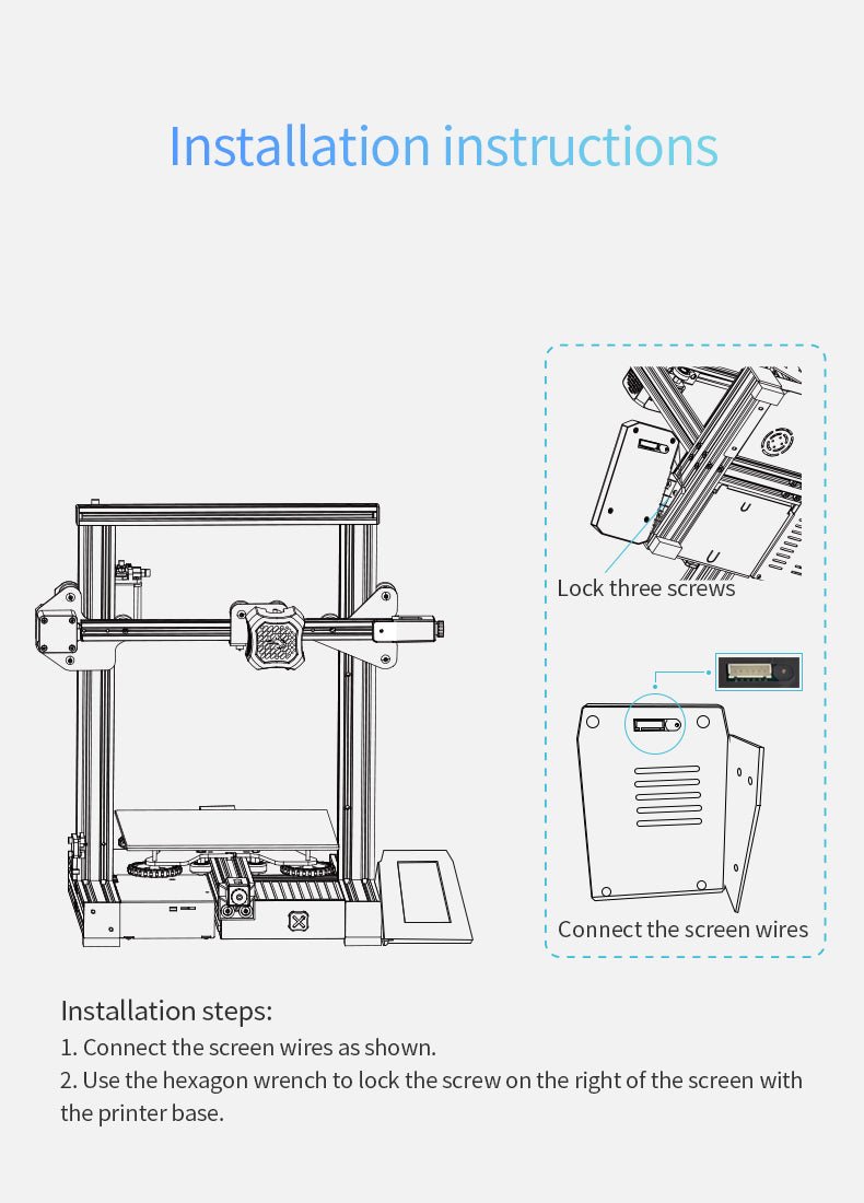 Creality Ender 3 Series Touch Screen Kit - 4001050015 - DREMC STORE