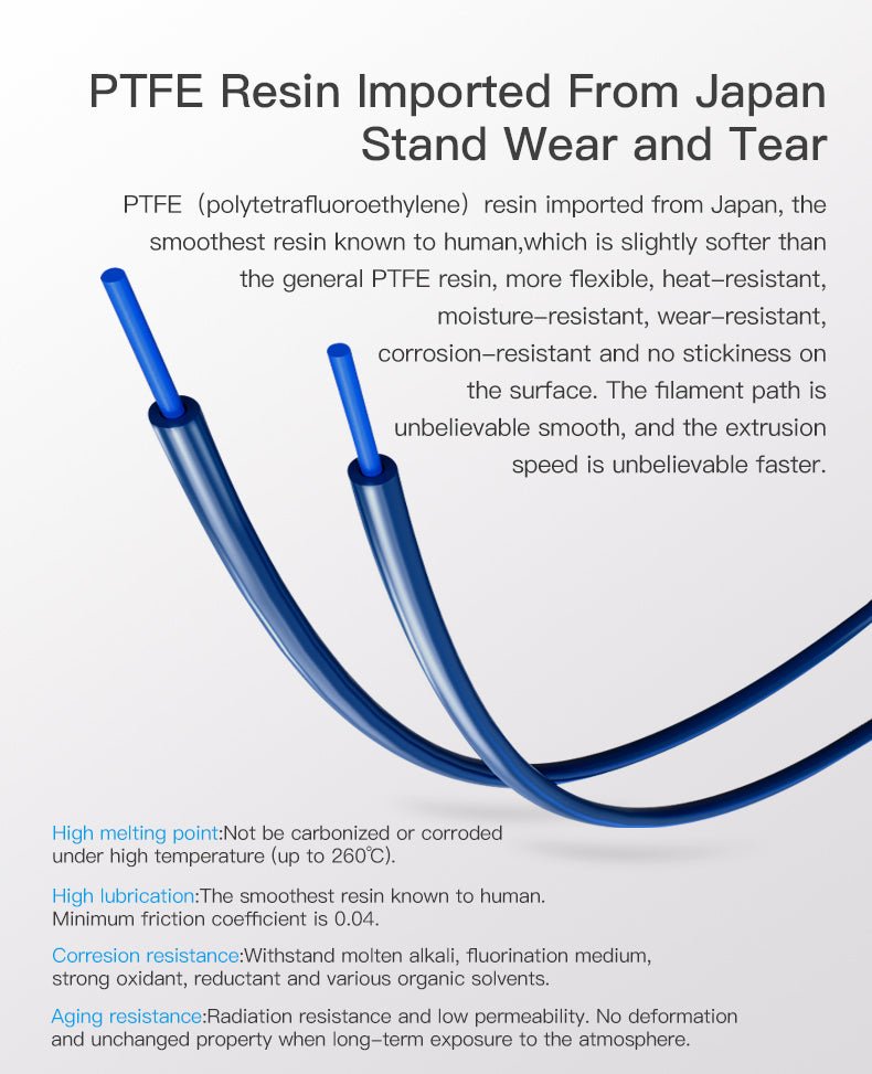 Creality Ender 3/5 CR - 10 Series All Metal Extruder & Capricorn PTFE Upgrade Kit - 4007010003+3203010346 - DREMC STORE