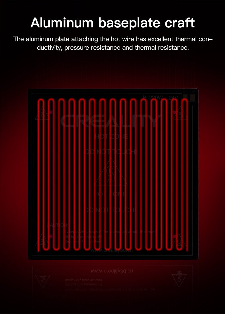 Creality Heated Hot bed Kit for Ender 3 Series - 4001040019 - DREMC STORE