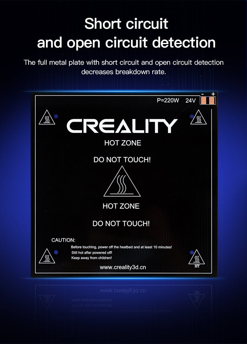 Creality Heated Hot bed Kit for Ender 3 Series - 4001040019 - DREMC STORE