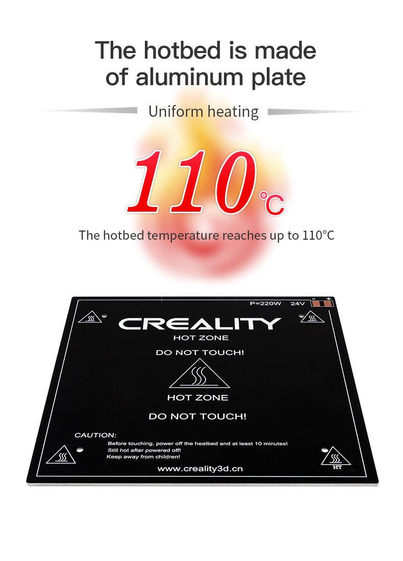 Creality Heated Hot bed Kit for Ender 3 Series - 4001040019 - DREMC STORE