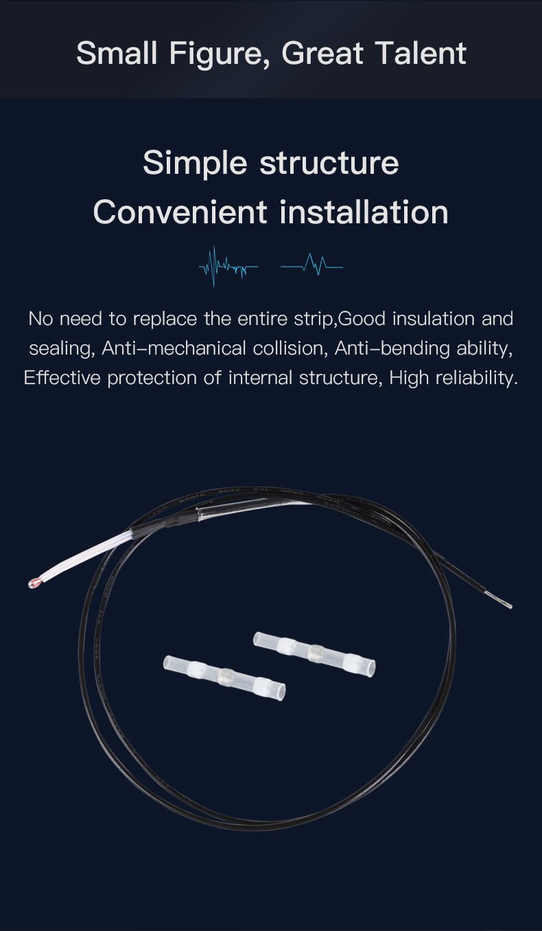 Creality Universal 3950 100k Bean Style Thermistor Kit for 3D Printers - 4004070029 - DREMC STORE